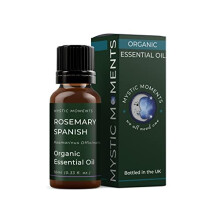 Mystic Moments | Rosemary Spanish Organic Essential Oil - 10ml - 100% Pure