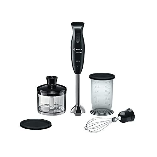 Bosch Frullatore a immersione Bosch CleverMixx MSM2650B 600W nero-antracite