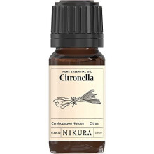 Nikura | Citronella Essential Oil - 10ml - 100% Pure
