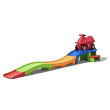 Step2 Up & Down Roller Coaster for Kids, Rapid Ride & Hide Edition  Ride On Toy for Indoor/Outdoor Use  Compact Storage, Skill Building Toddler