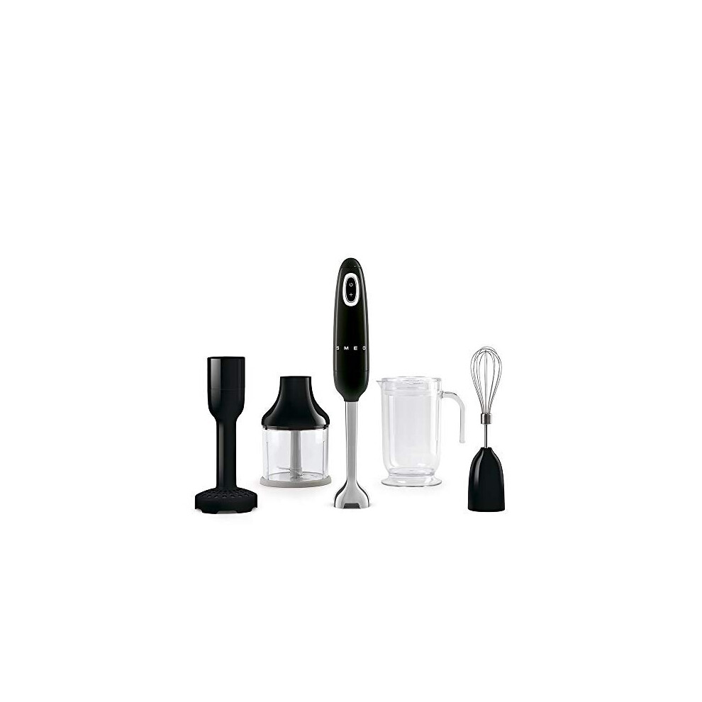 Smeg HBF02BLEU Hand Blender HBF02BLEU-black, Black