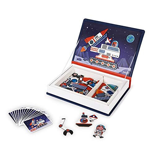 Janod Gioco Magneti Book Tema Cosmo
