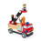 Janod Janod - Brico'Kids Wooden Fire Truck, Fsc Certified - Construction Set - with 2 Firemen - 45 Pieces, Easy to Build - Wooden Toy for Children - fr 1