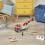 Janod Janod - Brico'Kids Wooden Fire Truck, Fsc Certified - Construction Set - with 2 Firemen - 45 Pieces, Easy to Build - Wooden Toy for Children - fr 6