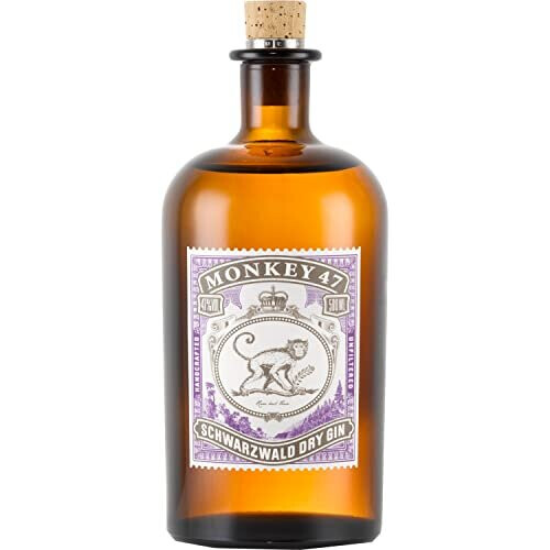 Monkey 47 Schwarzwald Dry Gin, 50 cl