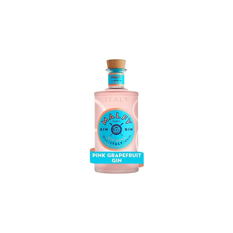 Malfy Rosa Sicilian Grapefruit Flavoured Gin, 70Cl Pink
