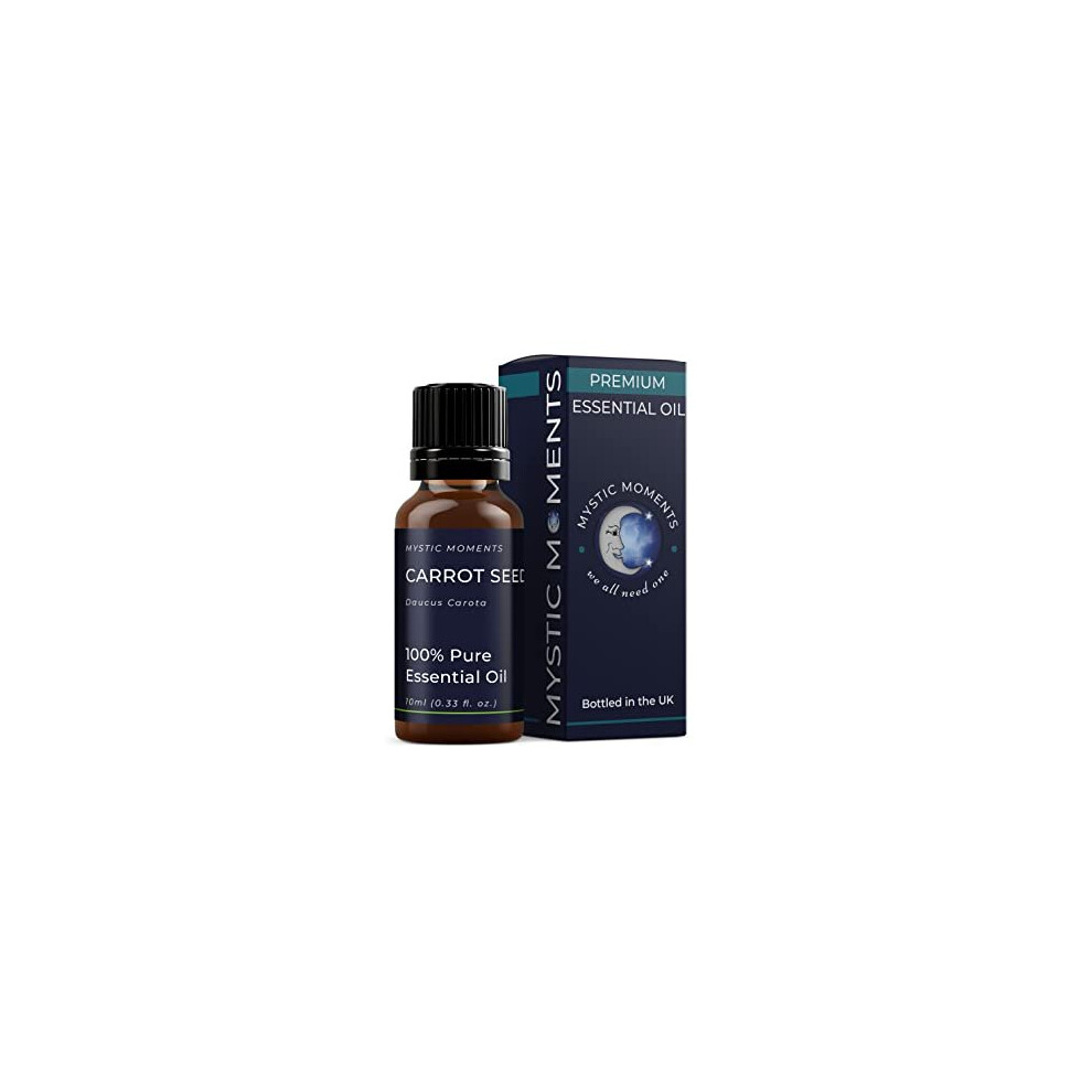 Mystic Moments Yellow | Carrot Seed Essential Oil - 10Ml - 100% Pure