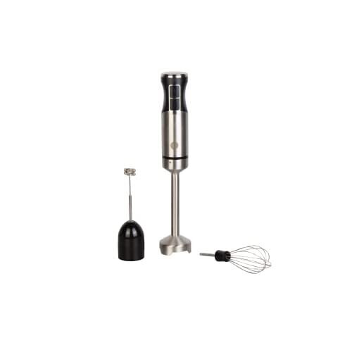 MasterChef Immersion Blender Handheld with Electric Whisk & Milk