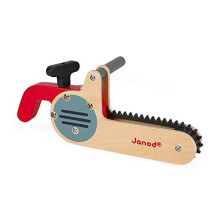 Janod - Brico'Kids Wooden Chainsaw - Make-Believe Diy Toy - Encourages Motor Skills and Imagination - Fsc-Certified - Suitable for Ages 3 and Up,