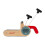 Janod Janod - Brico'Kids Wooden Chainsaw - Make-Believe Diy Toy - Encourages Motor Skills and Imagination - Fsc-Certified - Suitable for Ages 3 and Up, 3