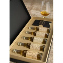 Whisky Tasting Set - Regions of Scotland - 5 x 30ml Malt Whiskies, plus a Whisky Tasting Glass in Presentation Box