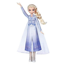 Disney Frozen Singing Elsa Fashion Doll with Music Wearing Blue Dress Inspired by The Frozen 2 Movie, Toy for Kids 3 Years & Up