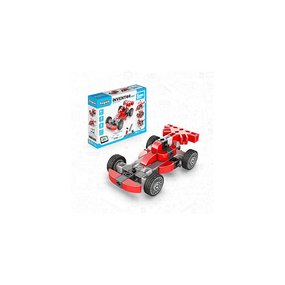 Engino Kids Inventor Mechanics Speed Racer - 5 Models - - Image 2