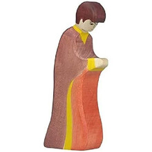 Figurinha de madeira HOLZTIGER Joseph 3 - Pintada à mão - Fabricação europeia