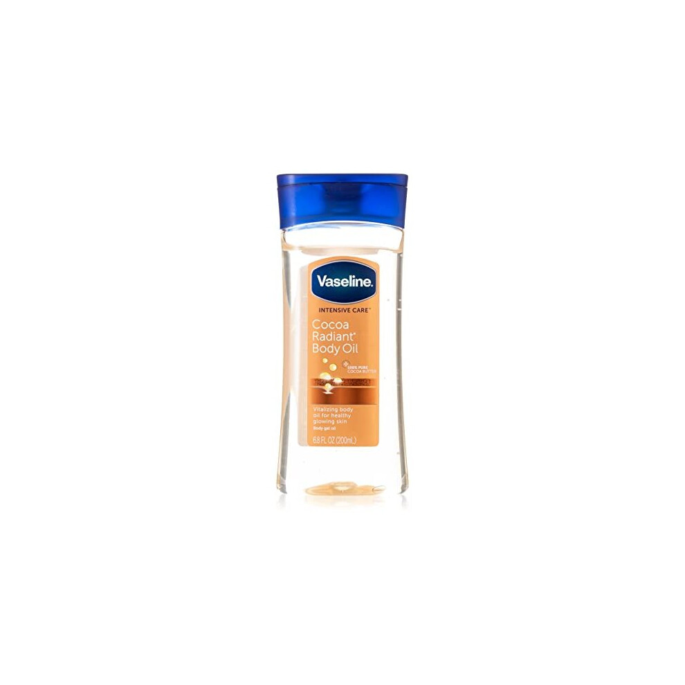 Vaseline Intensive Care Cocoa Radiant Body Gel Oil, 6.8 Ounce