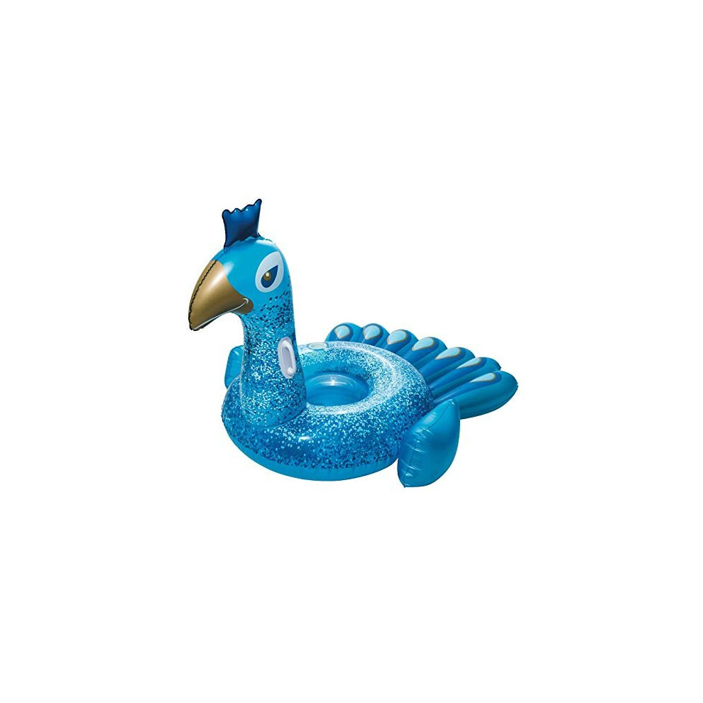 Bestway Inflatable Ride On Pretty Peacock Pool Float Lilo