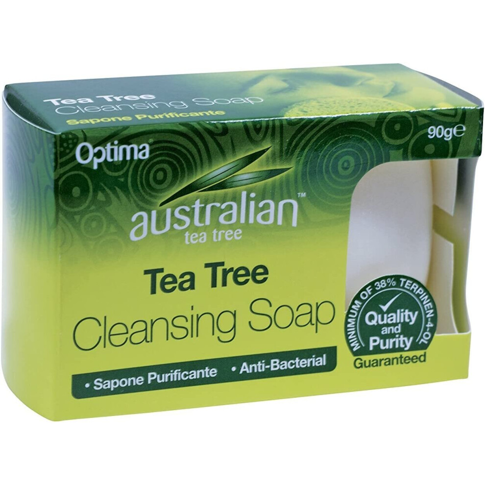 Australian Tea Tree Three Packs Of Cleansing Soap 90G