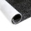 (5m x 4m Width) Soot Black Shade Soft Twist Carpet 4mm Thick 4