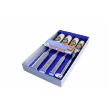 Houtbeitels - KIRSCHEN - 1181000 - Beukenhouten handvat - Set van 4 - 10-26 mm