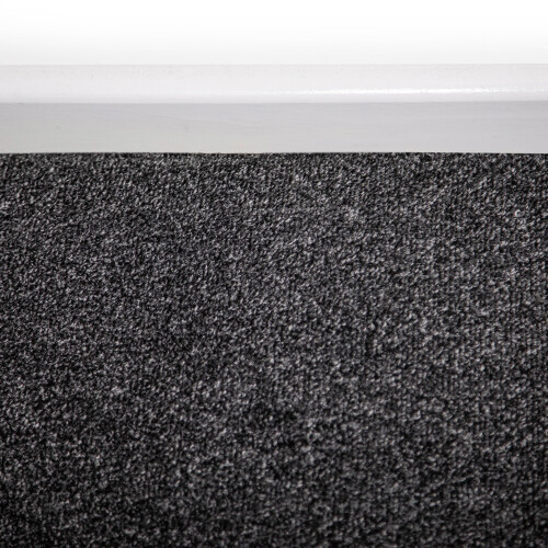 (5m x 4m Width) Soot Black Shade Soft Twist Carpet 4mm Thick 1