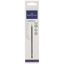 Faber Castell Gold 1221 4B – Pencil, 12 Units, Black