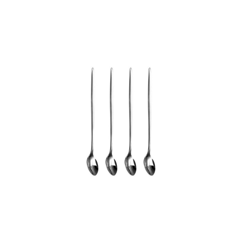 Premier Housewares Latte Spoons, Stainless steel - Set of 4