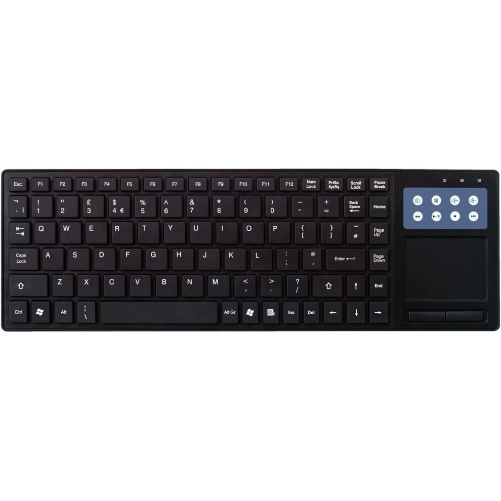 Qwerty Tpad Usb Multimedia Keyboard With Touchpad 5055492430816