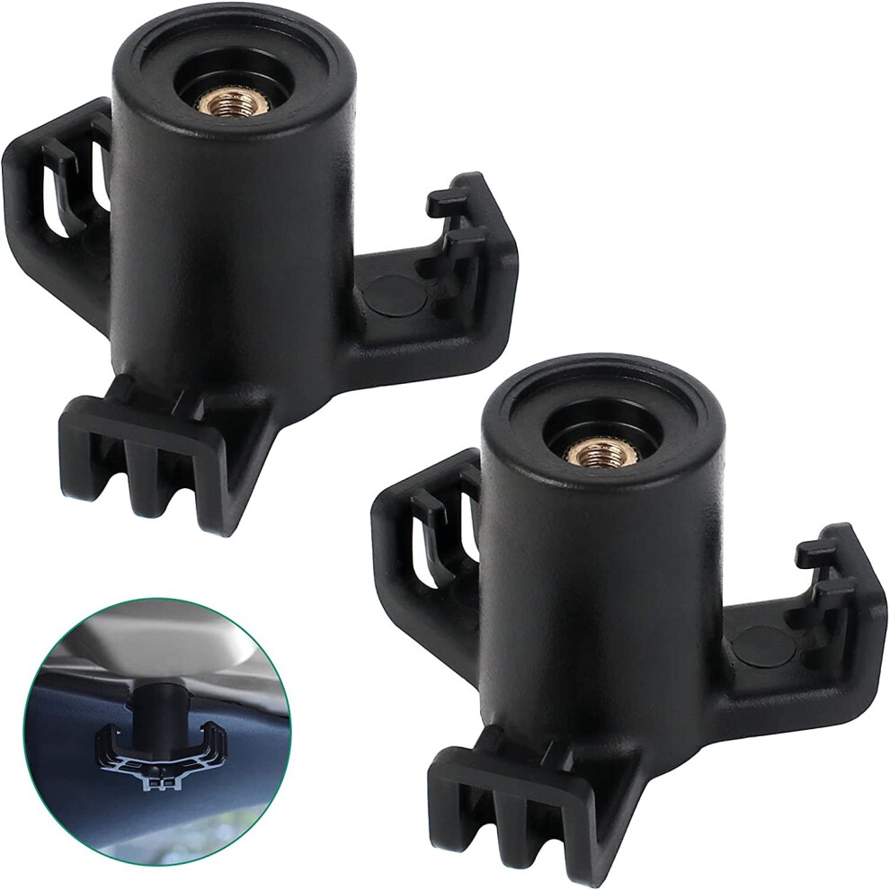 2 Pcs Trunk Bag Hook Tesla Model 3 Trunk Grocery Bag Hook Abs Trunk Hook Bag Cargo Hooks Cover Car Pendant Trunk Grocery Bag Hook, Black 635638964860