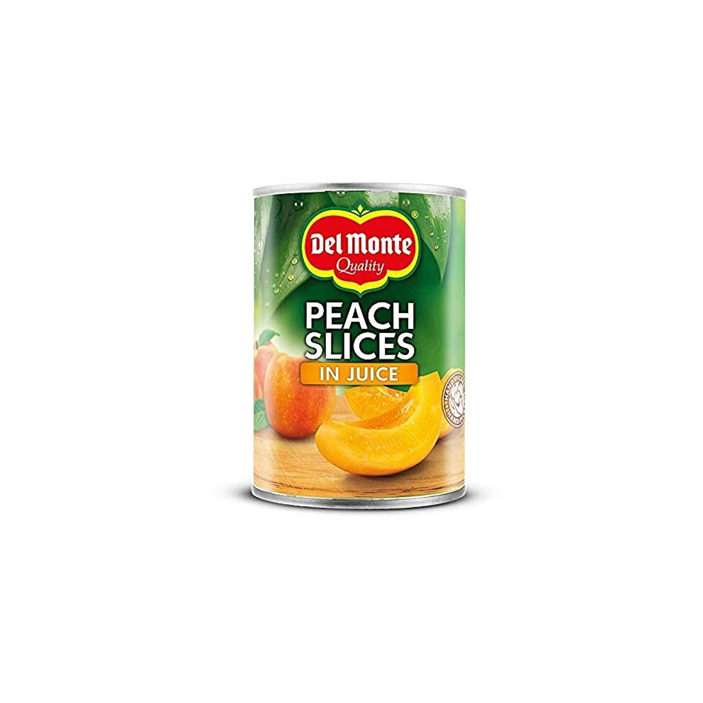 Del Monte Peach Slices In Juice 415 G (Pack Of 12)