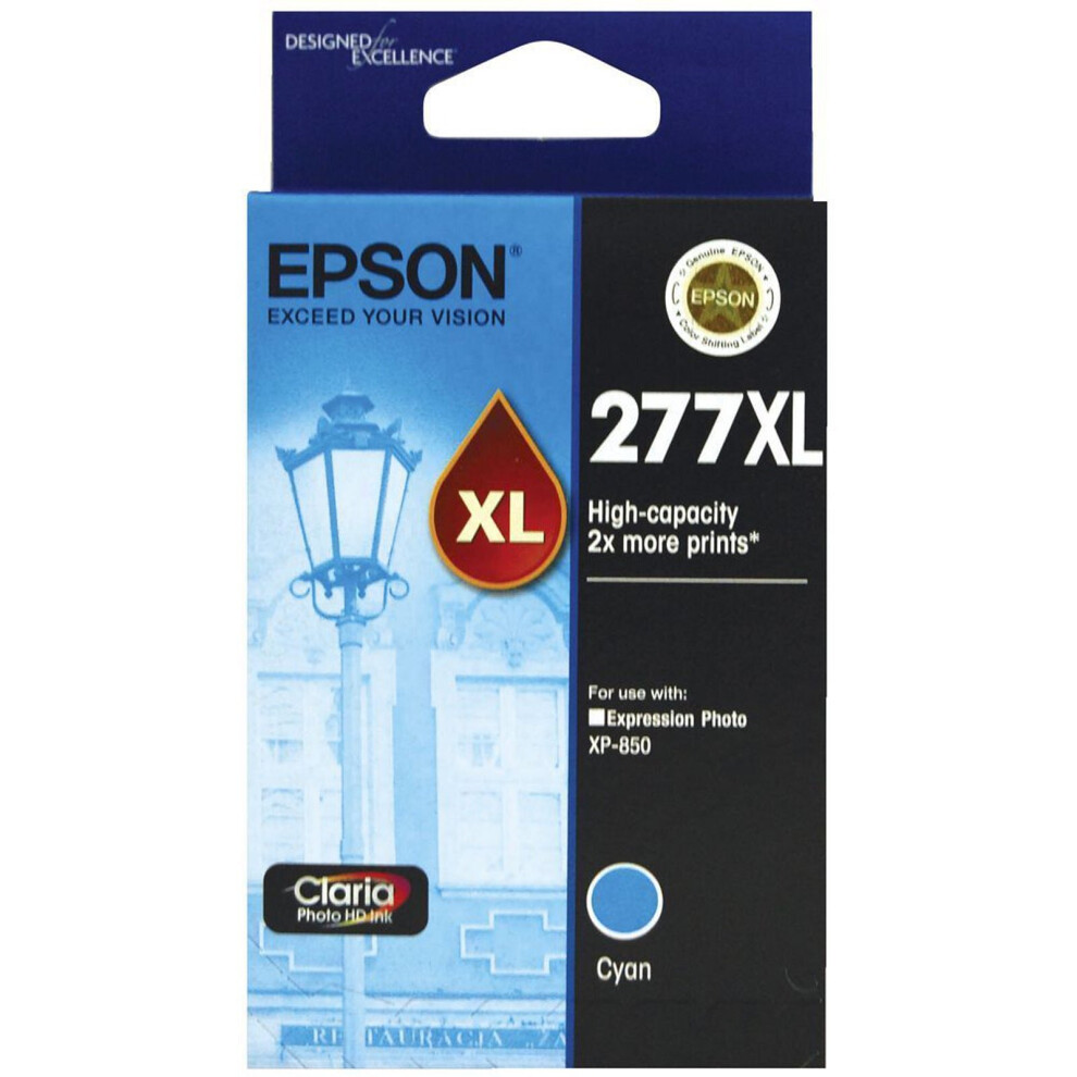 GENUINE Original Epson 277XL Cyan Ink Cartridge Toner XP-850 XP-950 T278292