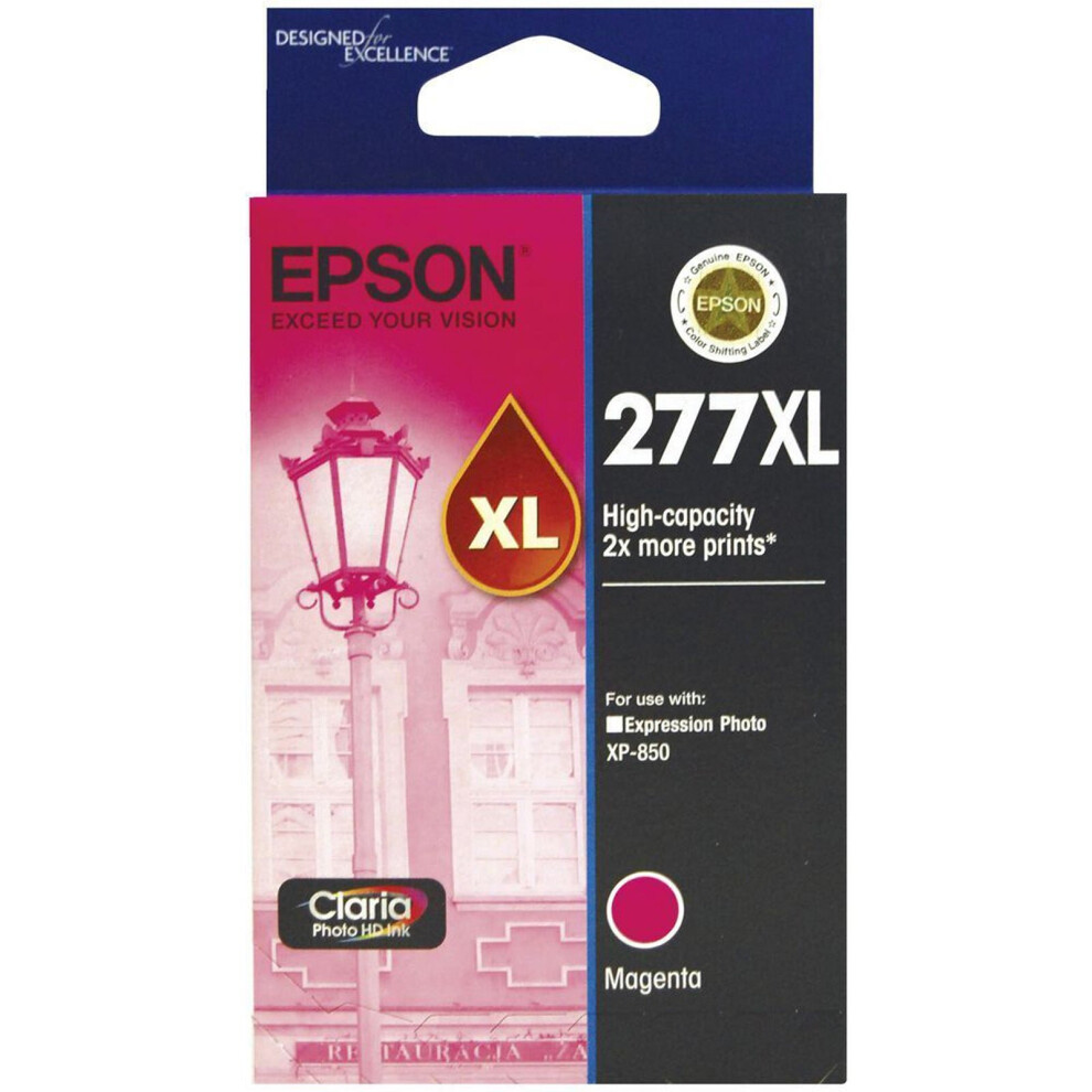 GENUINE Original Epson 277XL Magenta Ink Cartridge Toner XP-850 XP-950 T278392