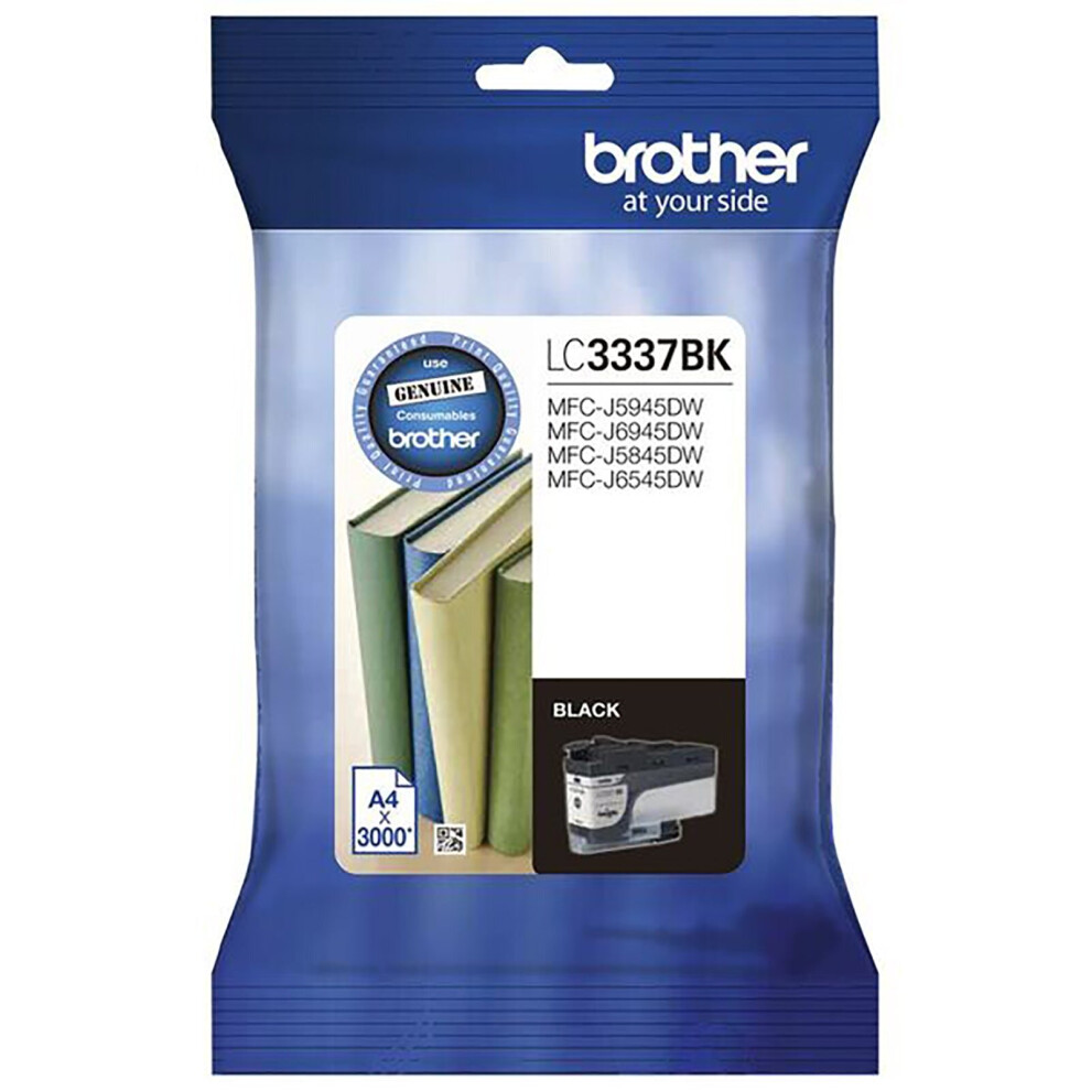 GENUINE Original Brother LC3337 Black Ink Cartridge Toner LC3337BK