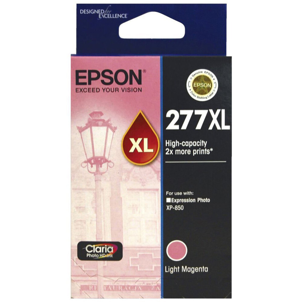 GENUINE Original Epson 277XL Light Magenta Ink Cartridge XP-850 XP-950 T278692