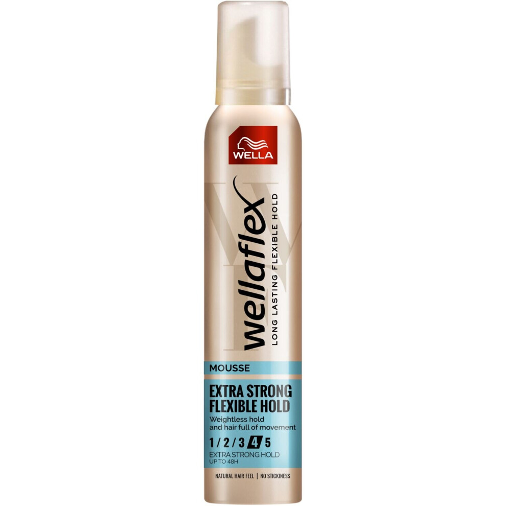 Wellaflex Mousse Extra Strong Flexible Hold Extra Strong Hold