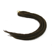 Elysee Star Dreads #10 Lighter Brown Dreadlocks Double Ended Synthetic Dread