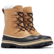 (Buff, UK 9) Sorel Caribou Mens Yellow Wheat Waterproof Warm Walking Winter Snow Boots