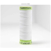 Gutermann White 30mtr/33yd Top-Stitch Polyester Thread, 5.5x1.8x1.8 cm