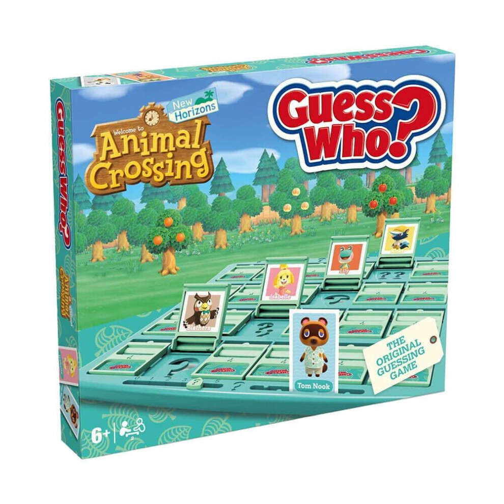 Animal Crossing New Horizons Guess Who Board Game