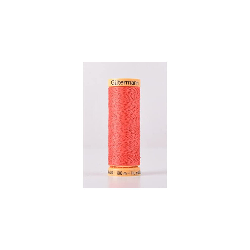 Gutermann Natural Cotton 100m Quilting Sewing Machine Sewing Thread Pink - 2255
