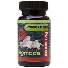 Komodo Premium Live Foods Booster for Bearded Dragons, 75 g