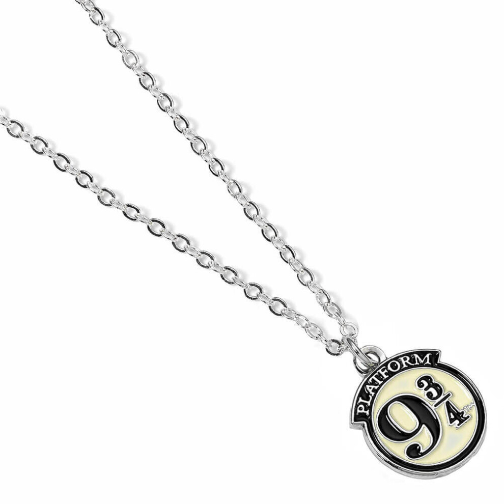 Harry Potter Platform 9 3/4 Silver Plated Necklace