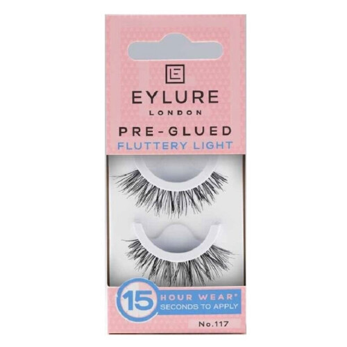Eylure Eylure Pre-Glued Fluttery Light No.117
