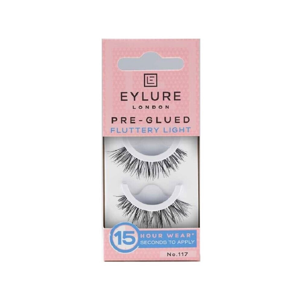 Eylure Pre-Glued Fluttery Light No.117