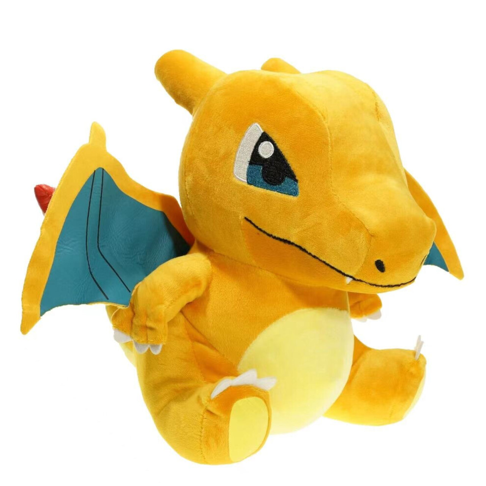 (B) 25cm fire dragon doll plush inflatable toy