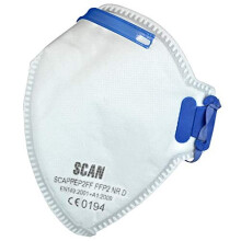 Scan PPEP2FFB Fold Flat Disposable Mask FFP2 Protection (Pack of 20)