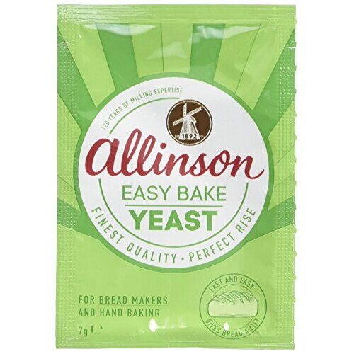 Allinsons Easy Bake Yeast Pack 7g (Pack of 48)