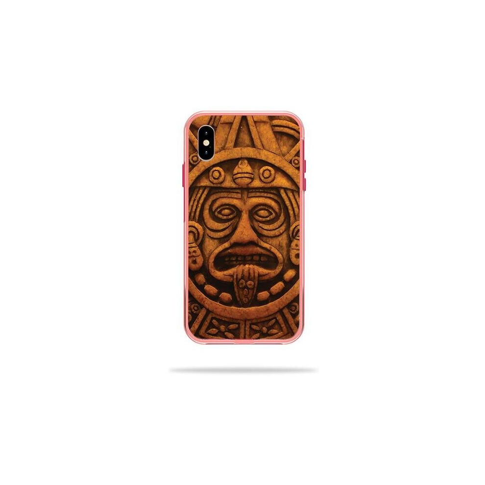 MightySkins LIFSLIPXSM-Carved Aztec Skin Decal Wrap for LifeProof SLAM iPhone XS Max Case Sticker - Carved Aztec-image-OPC-PB57GNX-NEW