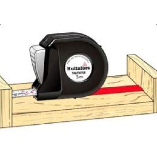 Hultafors 359103"TALMETER 2m" Marking Measure - Black/Grey 2
