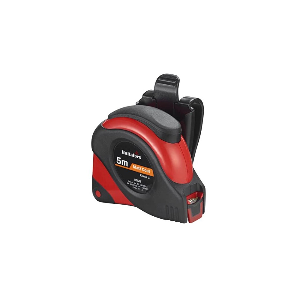 Hultafors Steel Tape Measure BT 5 356103, Black/Red