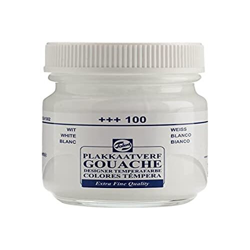 Talens White - GOUACHE PAINT 50ml JAR